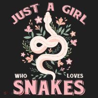 Just A Girl Who Loves Snakes Beanie thumb 2