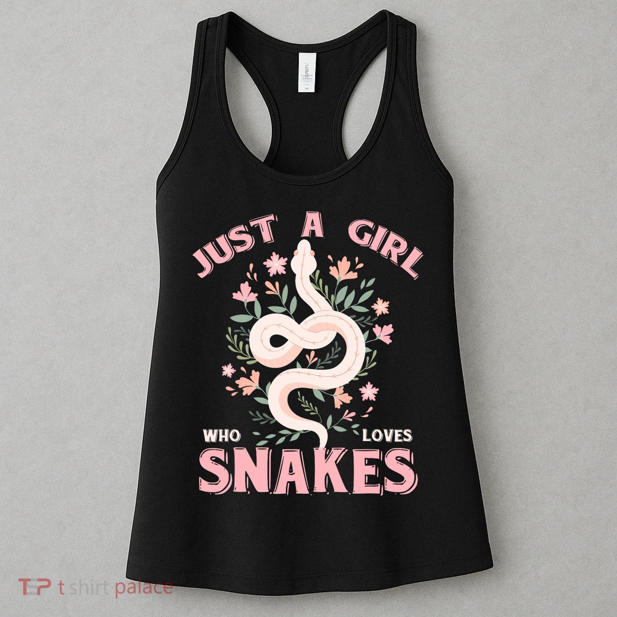 Just A Girl Who Loves Snakes Women's Tank Top