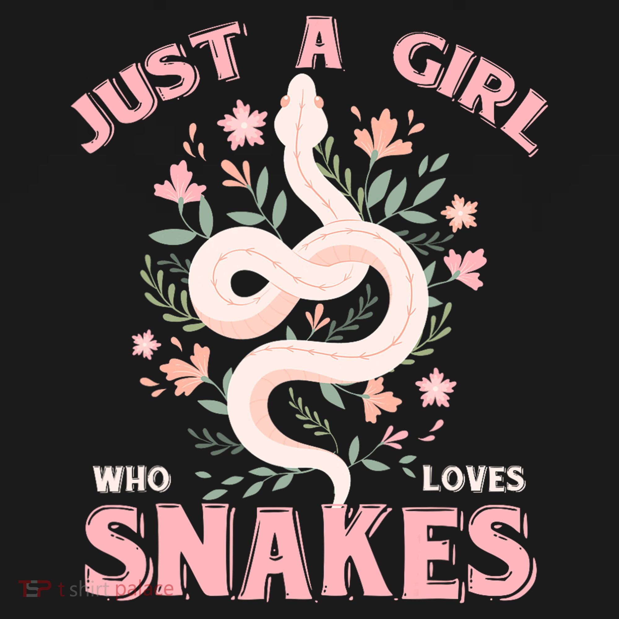 Just A Girl Who Loves Snakes Baby Bodysuit