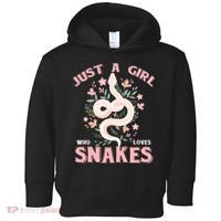 Just A Girl Who Loves Snakes Toddler Hoodie thumb 0