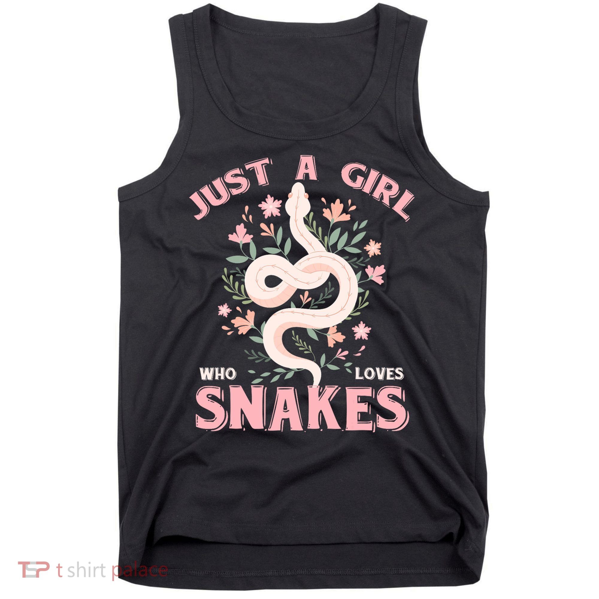 Just A Girl Who Loves Snakes Tank Top