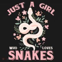 Just A Girl Who Loves Snakes Women's T-Shirt thumb 6