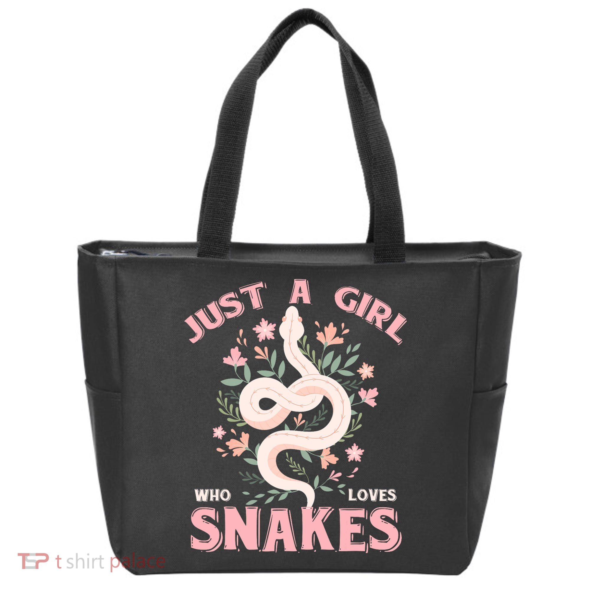 Just A Girl Who Loves Snakes Tote Bag
