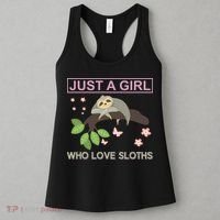 Just A Girl Who Loves Sloths Women's Tank Top thumb 3