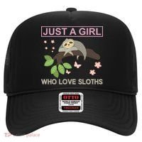 Just A Girl Who Loves Sloths Hat thumb 0
