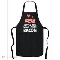 Just A Girl Who Loves Bacon Apron thumb 0