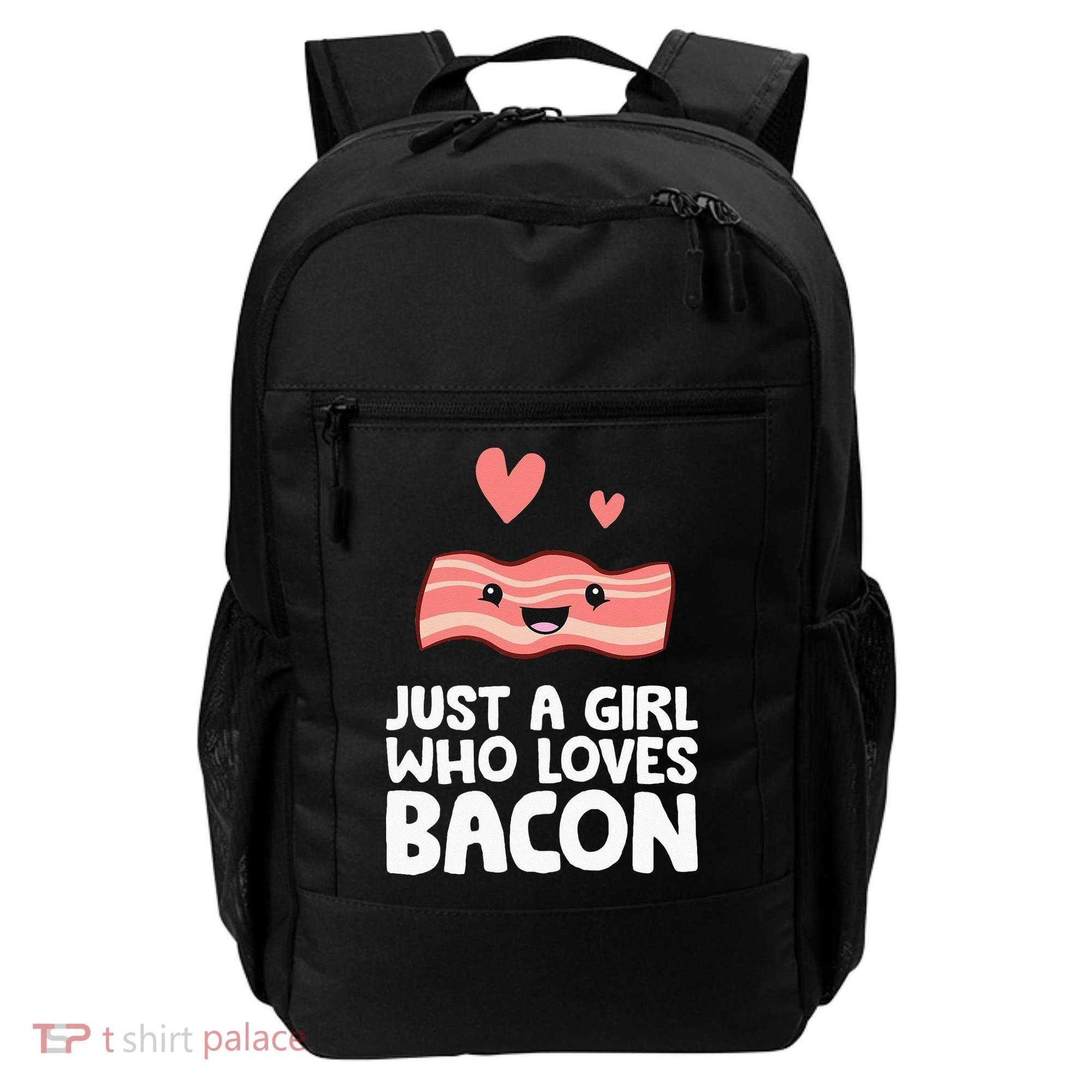 Just A Girl Who Loves Bacon Backpack