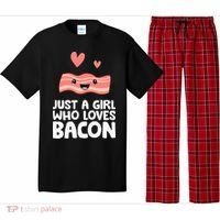 Just A Girl Who Loves Bacon Pajama Set thumb 0