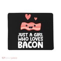 Just A Girl Who Loves Bacon Mousepad thumb 0