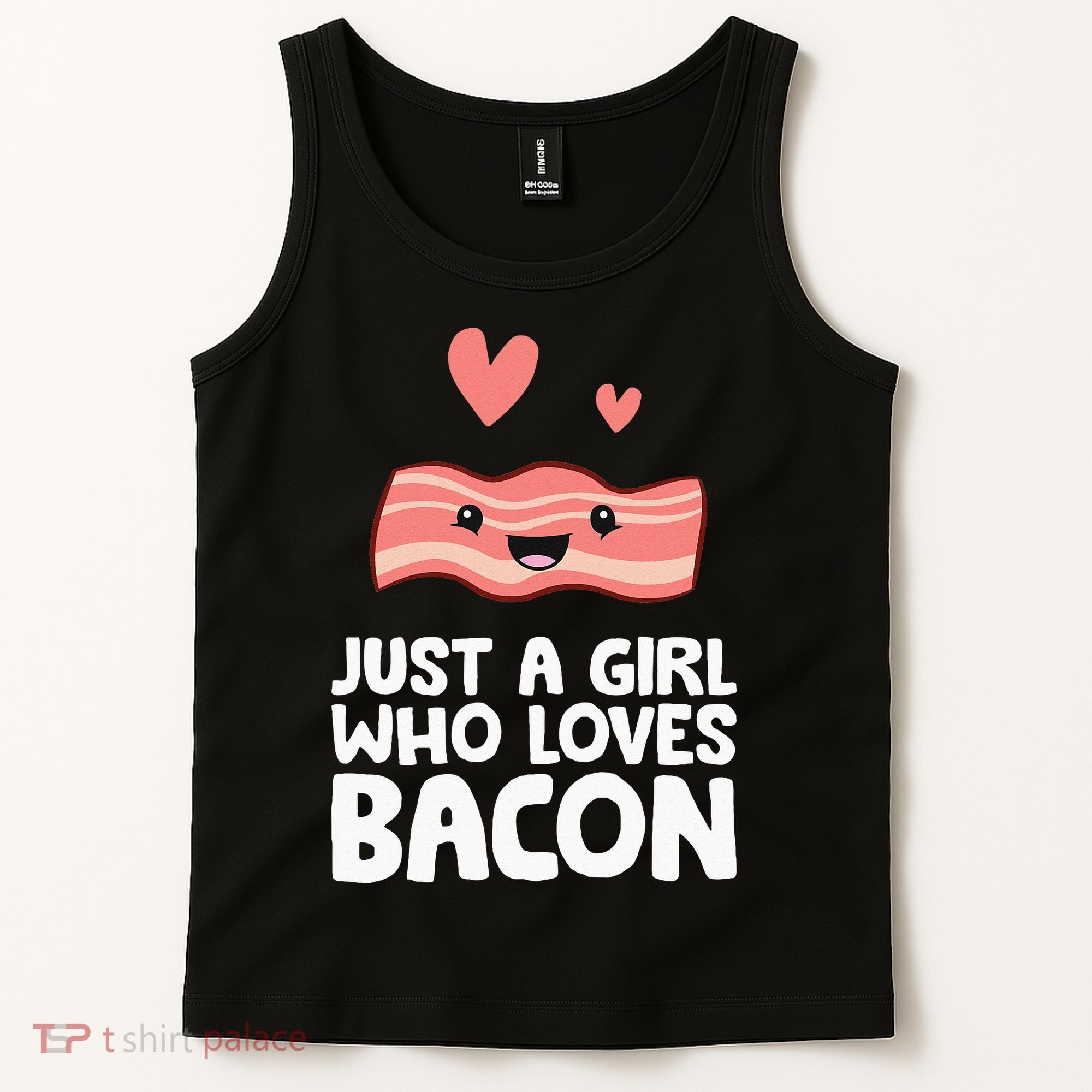 Just A Girl Who Loves Bacon Tank Top