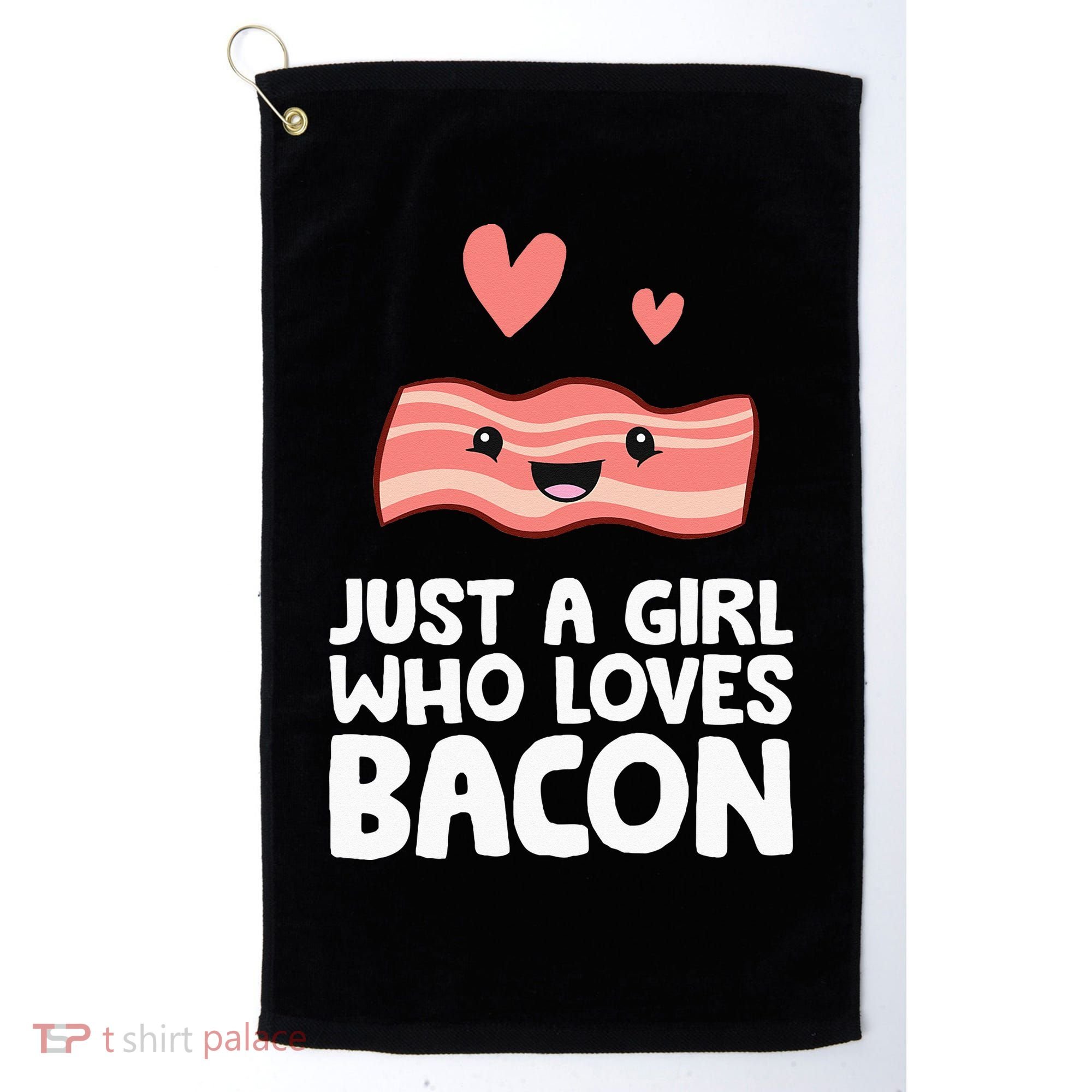 Just A Girl Who Loves Bacon Golf Towel