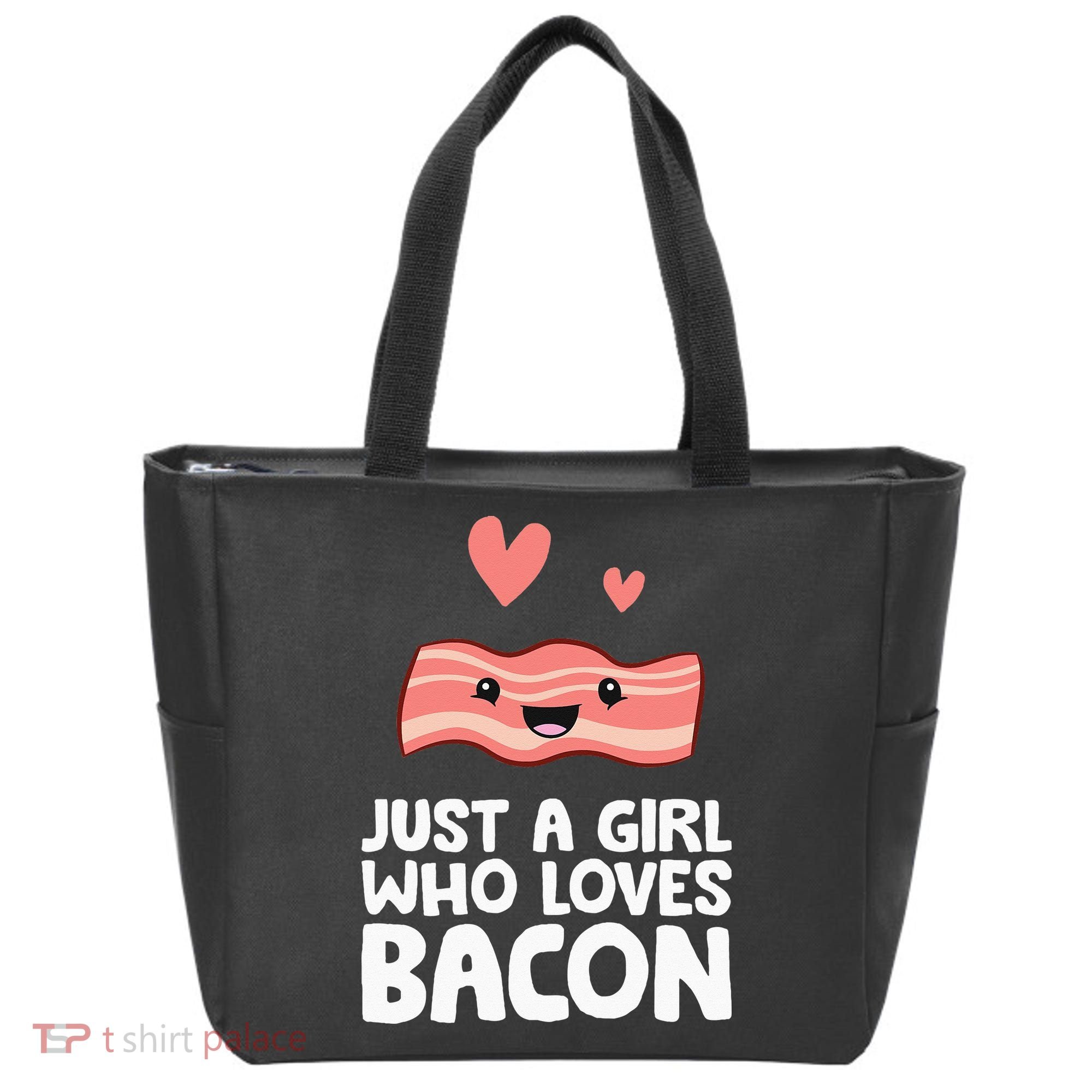 Just A Girl Who Loves Bacon Tote Bag