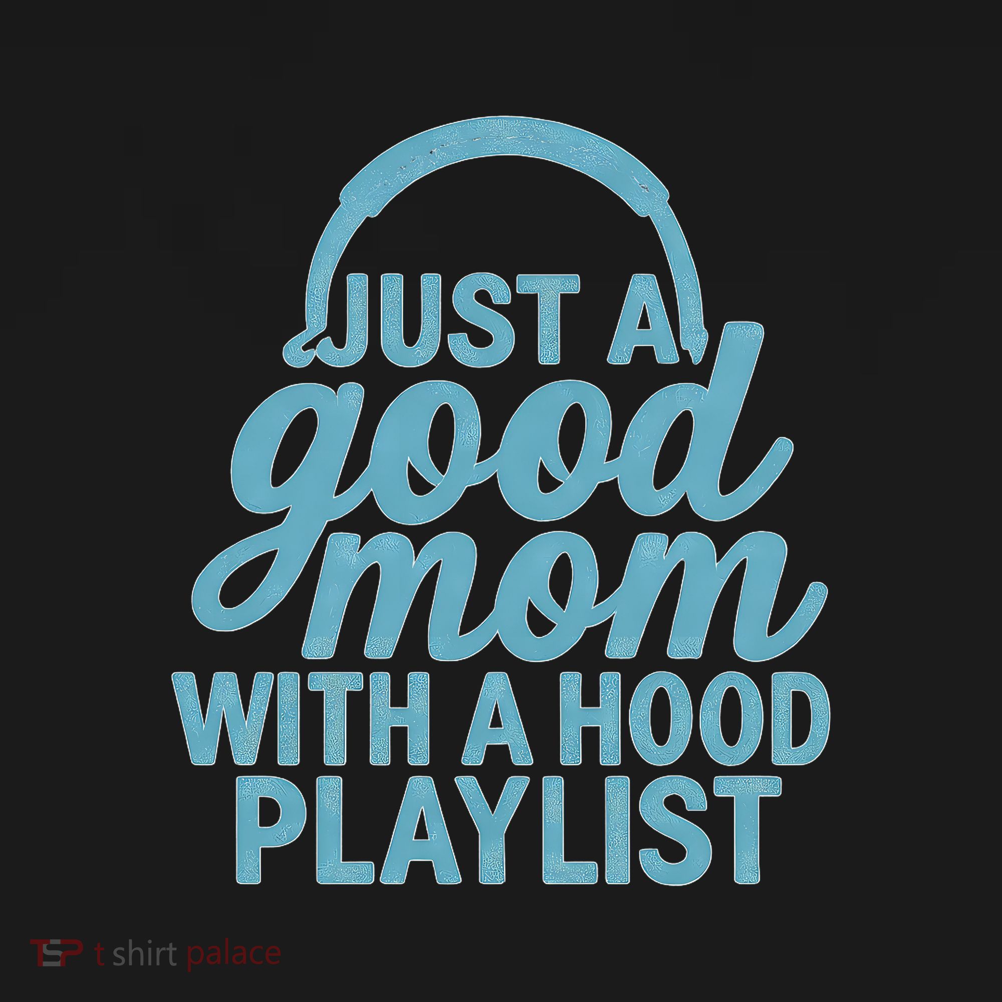 Just a Good Mom with a Hood Playlist Women's Tank Top