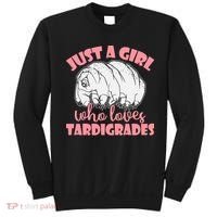 Just A Girl Who Loves Tardigrades Sweatshirt thumb 0