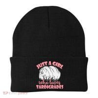 Just A Girl Who Loves Tardigrades Beanie thumb 0