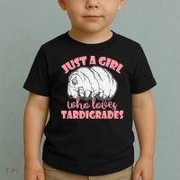 Just A Girl Who Loves Tardigrades Toddler T-Shirt thumb 2