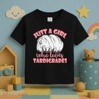 Just A Girl Who Loves Tardigrades Toddler T-Shirt thumb 3