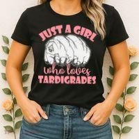 Just A Girl Who Loves Tardigrades Women's T-Shirt thumb 2