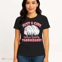Just A Girl Who Loves Tardigrades Women's T-Shirt thumb 4