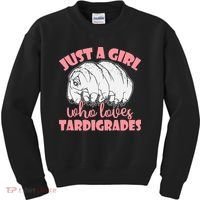 Just A Girl Who Loves Tardigrades Kids Sweatshirt thumb 0
