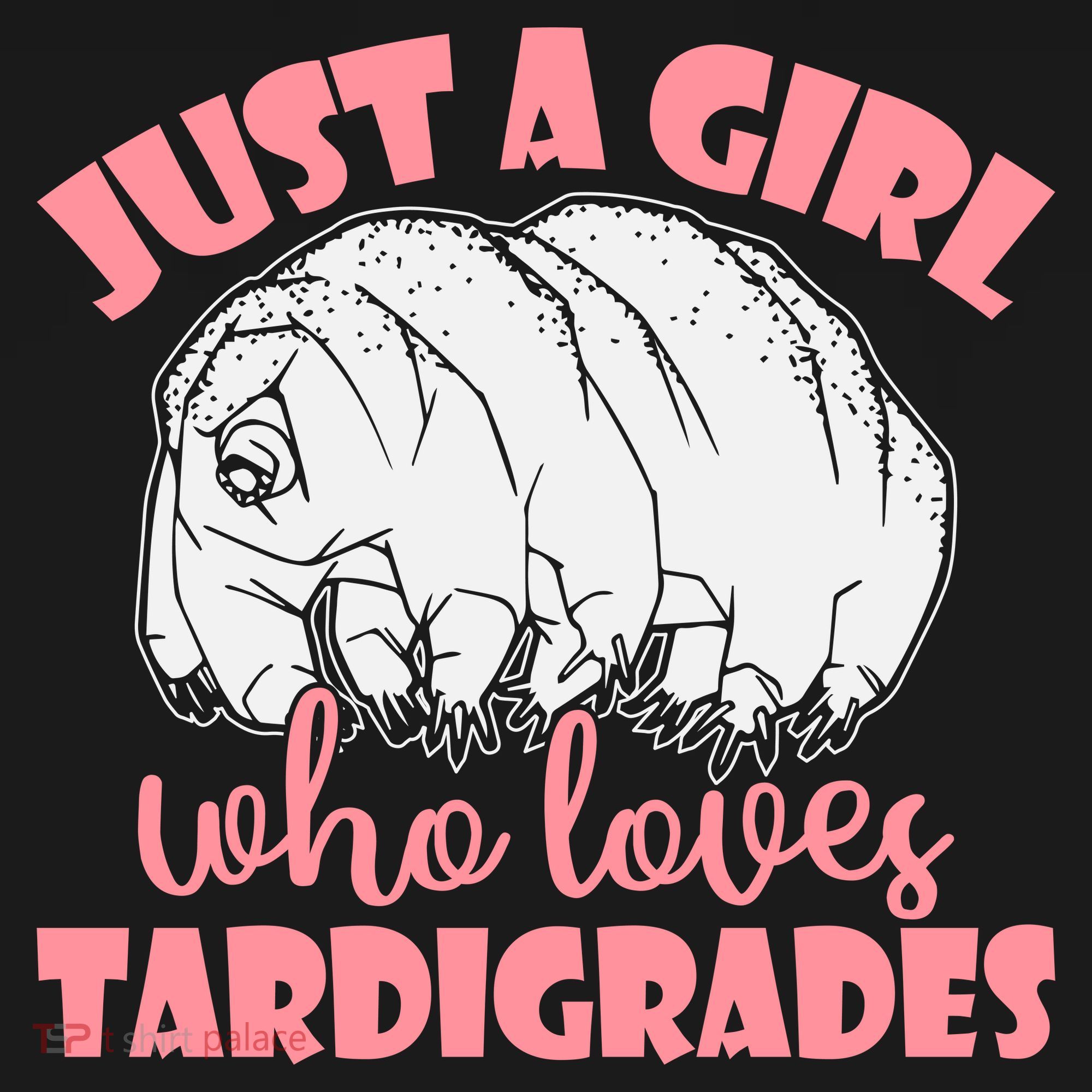 Just A Girl Who Loves Tardigrades Kids Sweatshirt