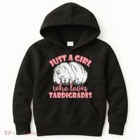 Just A Girl Who Loves Tardigrades Kids Hoodie thumb 0