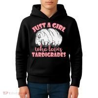 Just A Girl Who Loves Tardigrades Kids Hoodie thumb 4