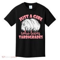 Just A Girl Who Loves Tardigrades Kids T-Shirt thumb 0