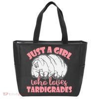 Just A Girl Who Loves Tardigrades Tote Bag thumb 0