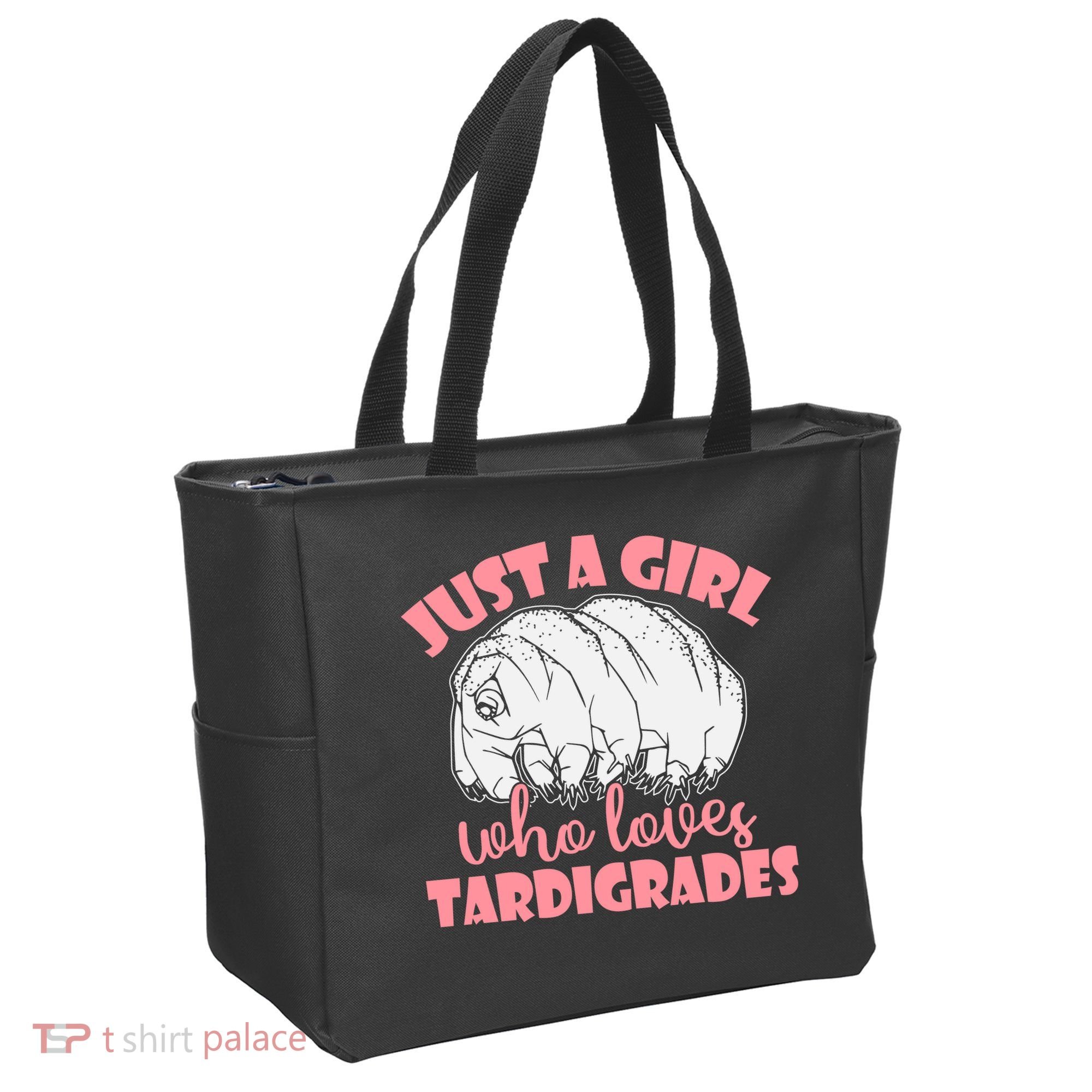 Just A Girl Who Loves Tardigrades Tote Bag