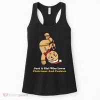 Just A Girl Who Loves Gingerbread Cookies Women's Tank Top thumb 0