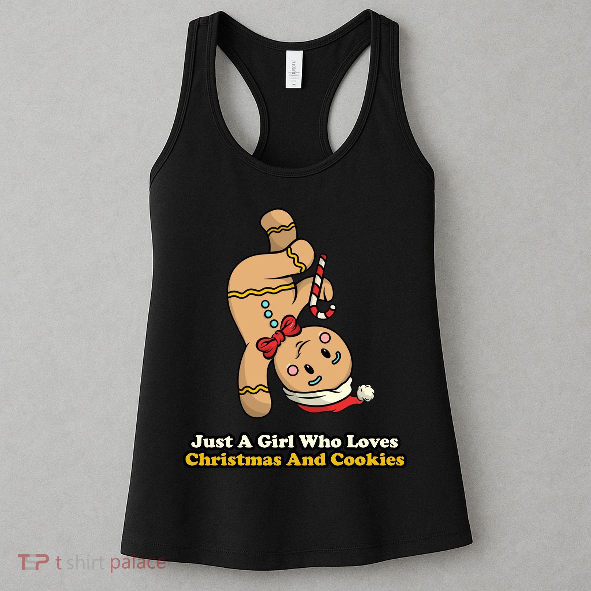 Just A Girl Who Loves Gingerbread Cookies Women's Tank Top