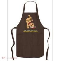 Just A Girl Who Loves Gingerbread Cookies Apron thumb 0