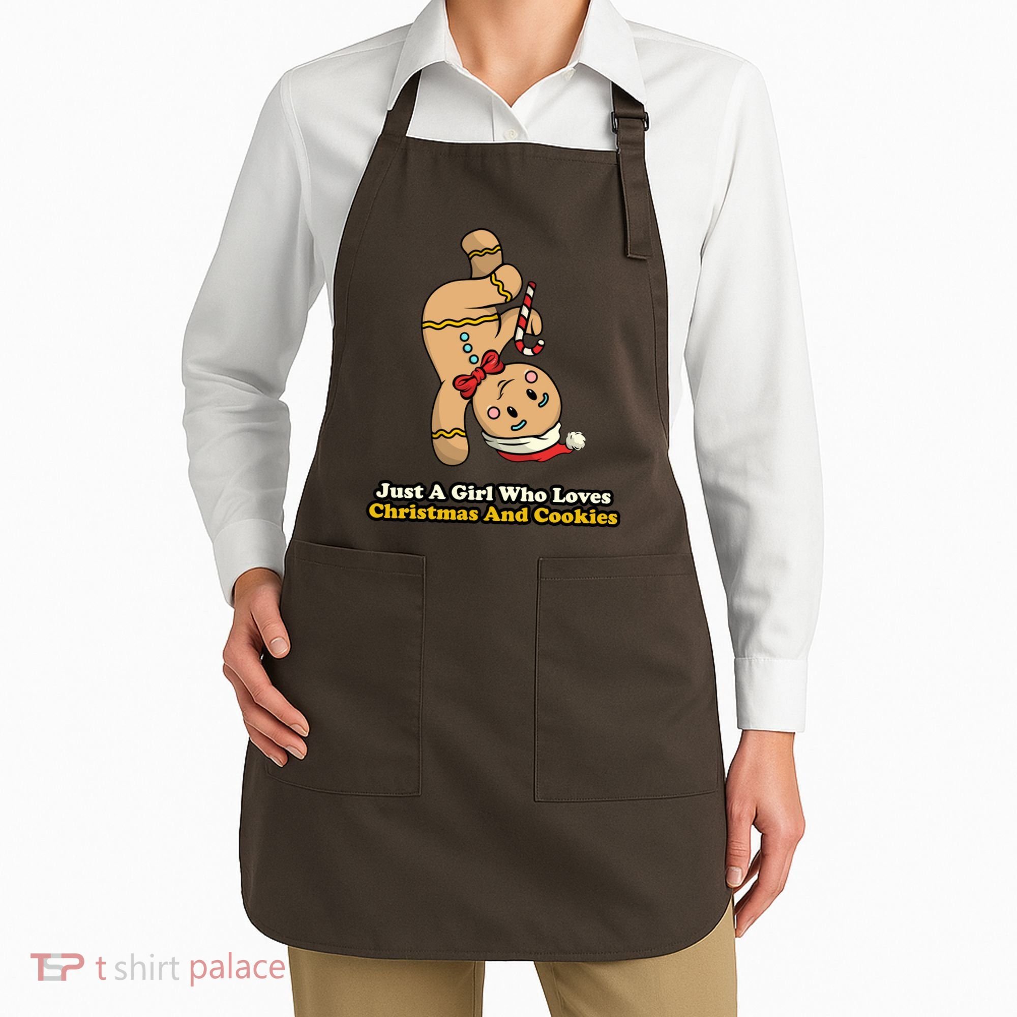 Just A Girl Who Loves Gingerbread Cookies Apron