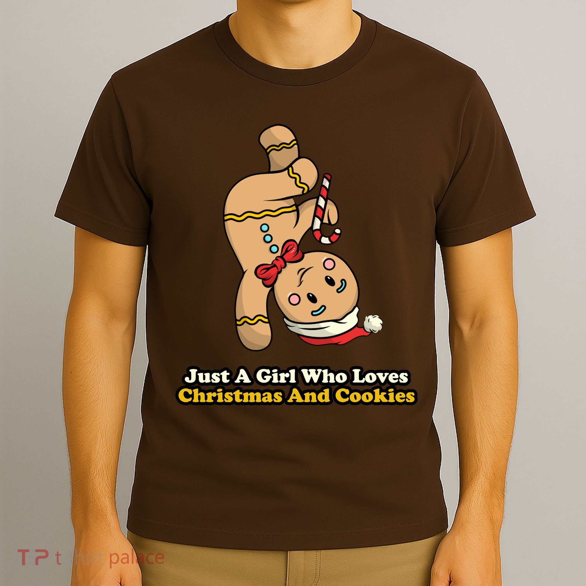 Just A Girl Who Loves Gingerbread Cookies T-Shirt