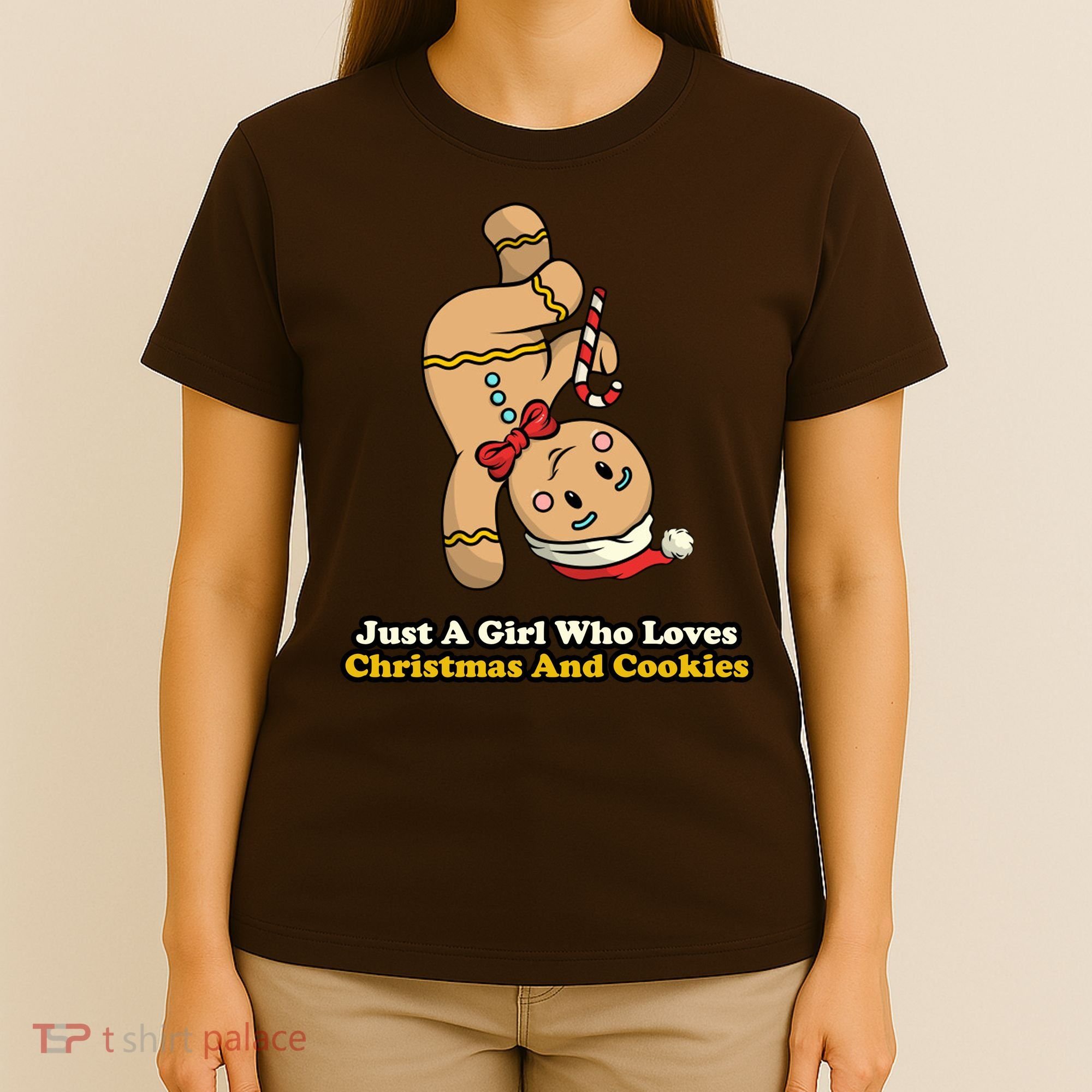 Just A Girl Who Loves Gingerbread Cookies T-Shirt