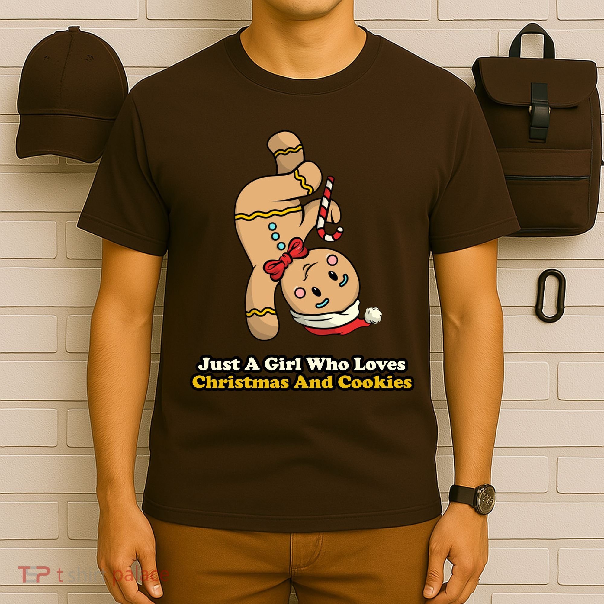 Just A Girl Who Loves Gingerbread Cookies T-Shirt