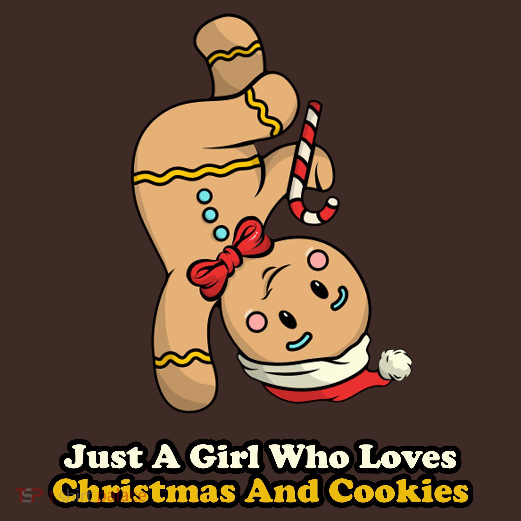 Just A Girl Who Loves Gingerbread Cookies T-Shirt