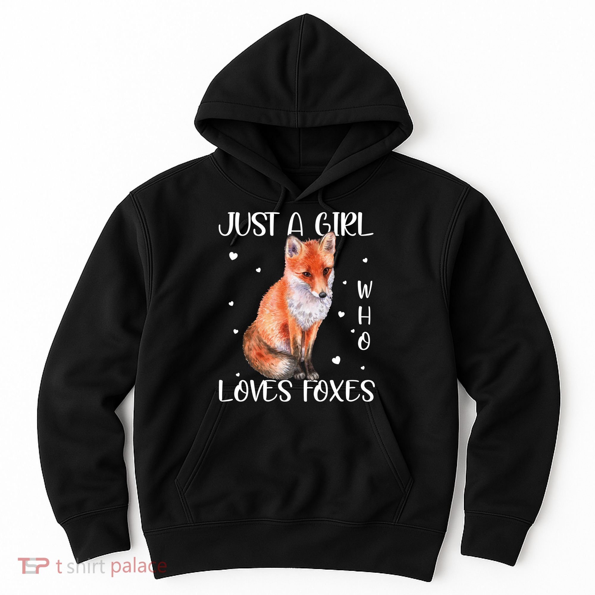 Just A Girl Who Loves Foxes Hoodie