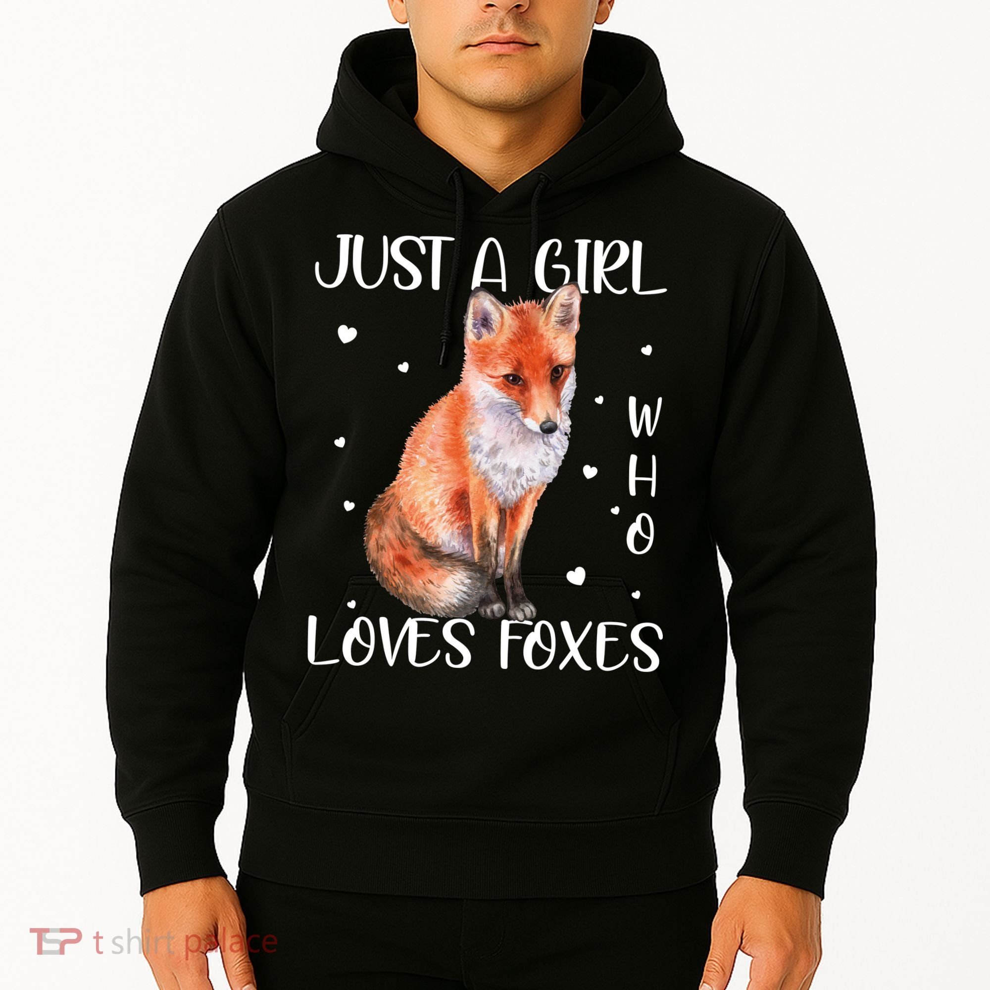 Just A Girl Who Loves Foxes Hoodie