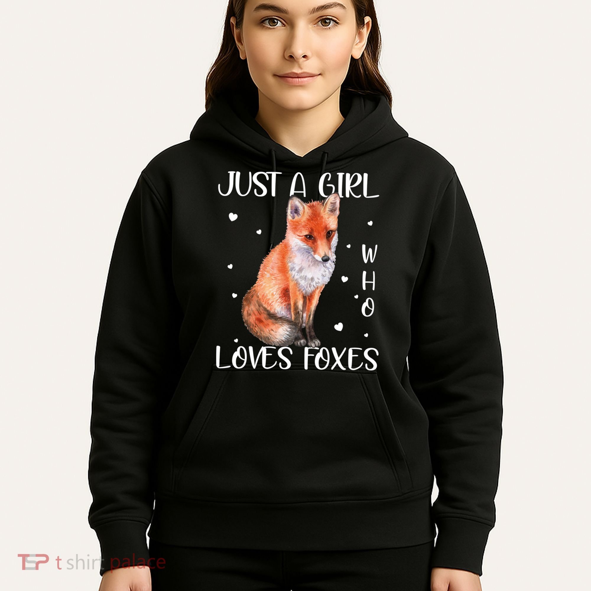 Just A Girl Who Loves Foxes Hoodie