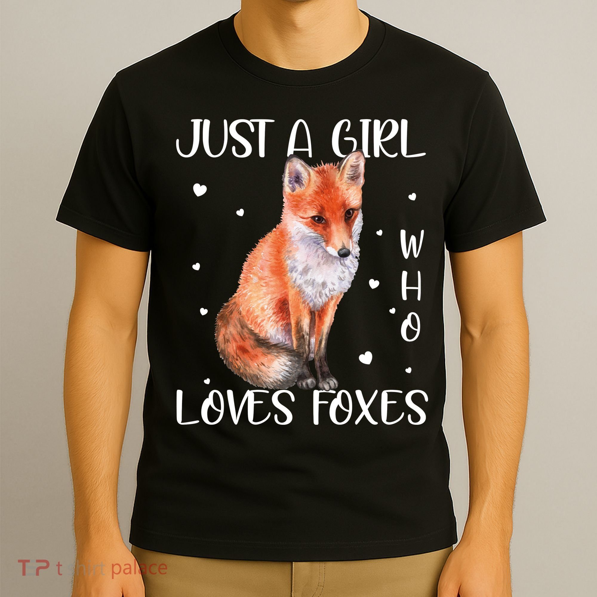 Just A Girl Who Loves Foxes T-Shirt