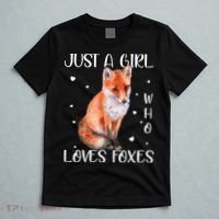 Just A Girl Who Loves Foxes T-Shirt thumb 5