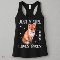 Just A Girl Who Loves Foxes Women's Tank Top thumb 3