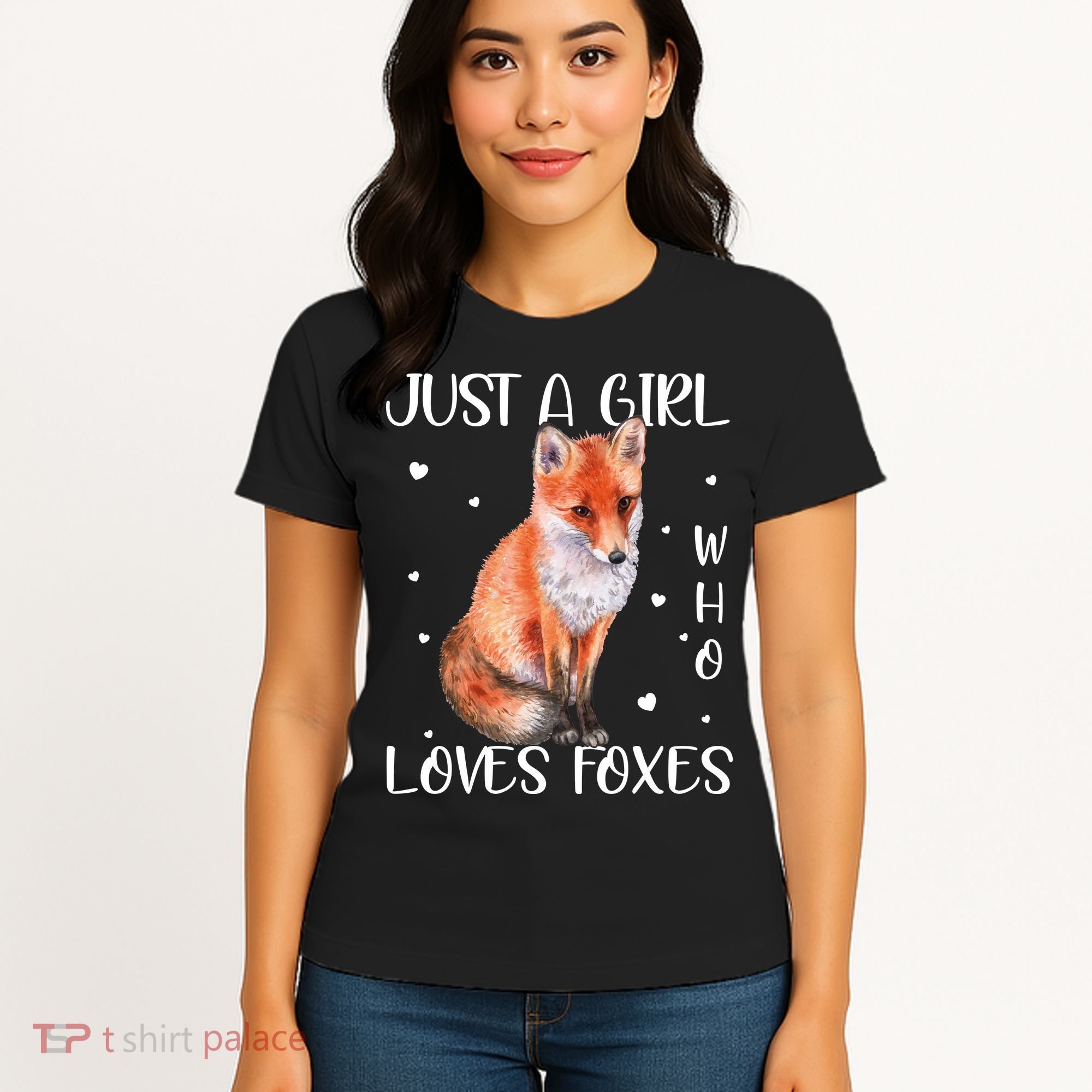Just A Girl Who Loves Foxes Women's T-Shirt