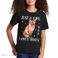 Just A Girl Who Loves Foxes Kids T-Shirt thumb 2