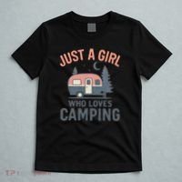 Just a Girl Who Loves Camping T-Shirt thumb 5