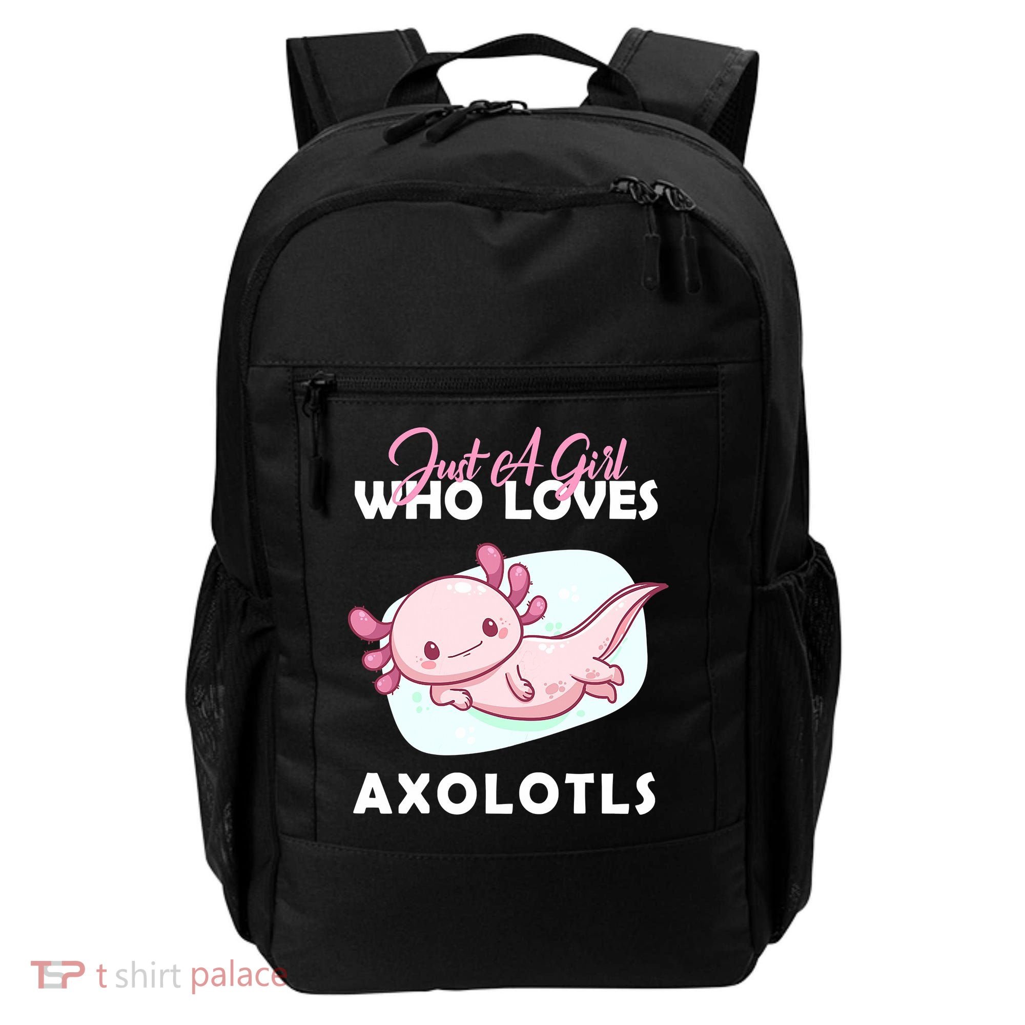 Just A Girl Who Loves Axolotl Backpack