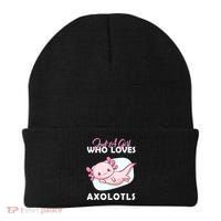 Just A Girl Who Loves Axolotl Beanie thumb 0