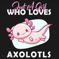 Just A Girl Who Loves Axolotl Women's Hoodie thumb 2